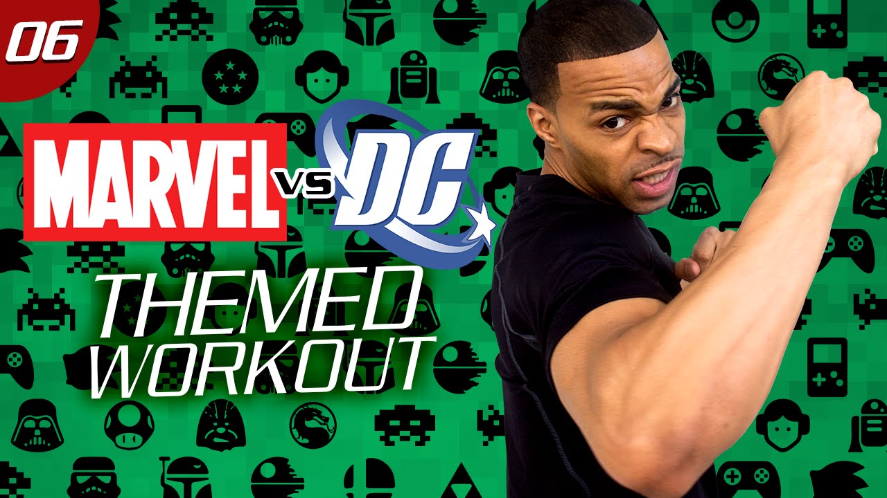 35 Minute Marvel vs. DC Villain Workout - Geek #06