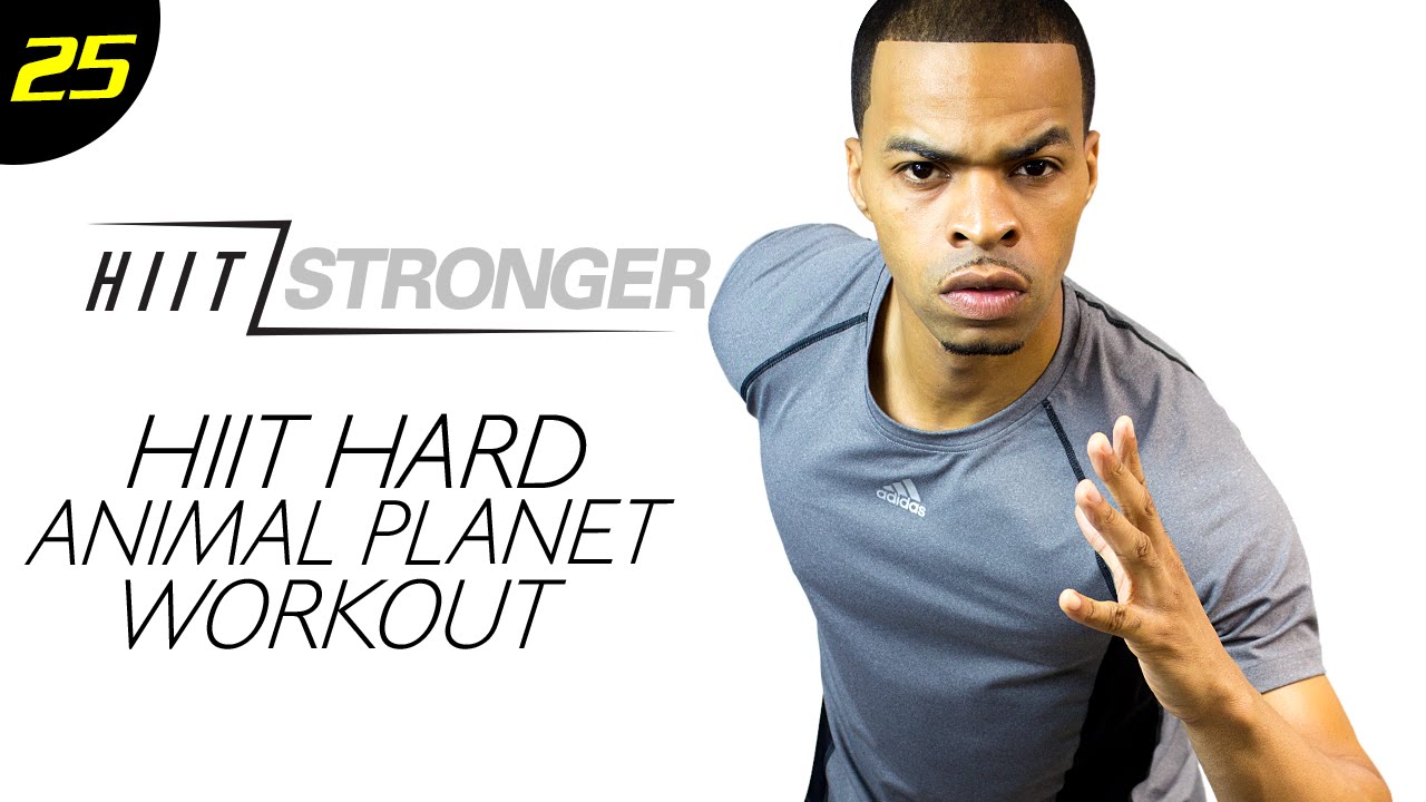 25 - 30 Minute HIIT Animal BEAST Mode Workout