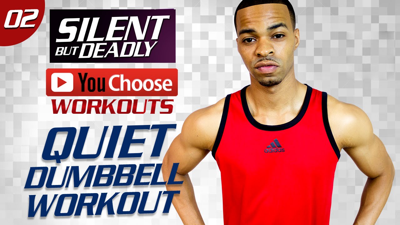 You Choose #02: 40 Minute Silent Strength Low Impact  Quiet HIIT Workout