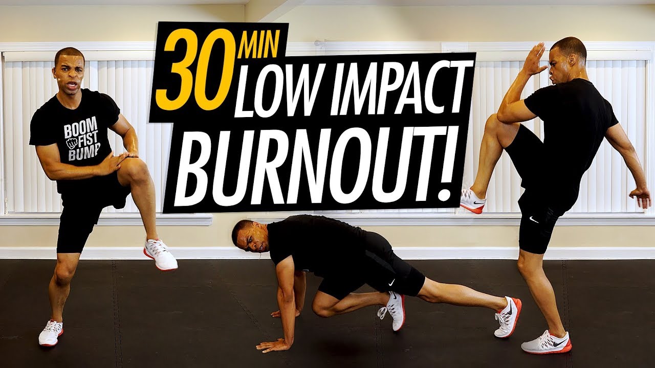 012 - 30 Minute Low Impact Quiet Calorie Burning HIIT Workout For Small ...