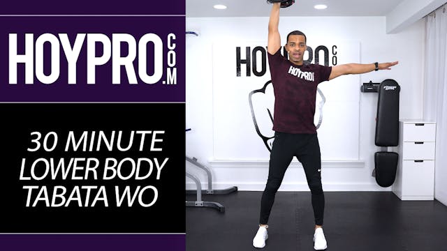 30 Minute Lower Body Tabata Tone Workout