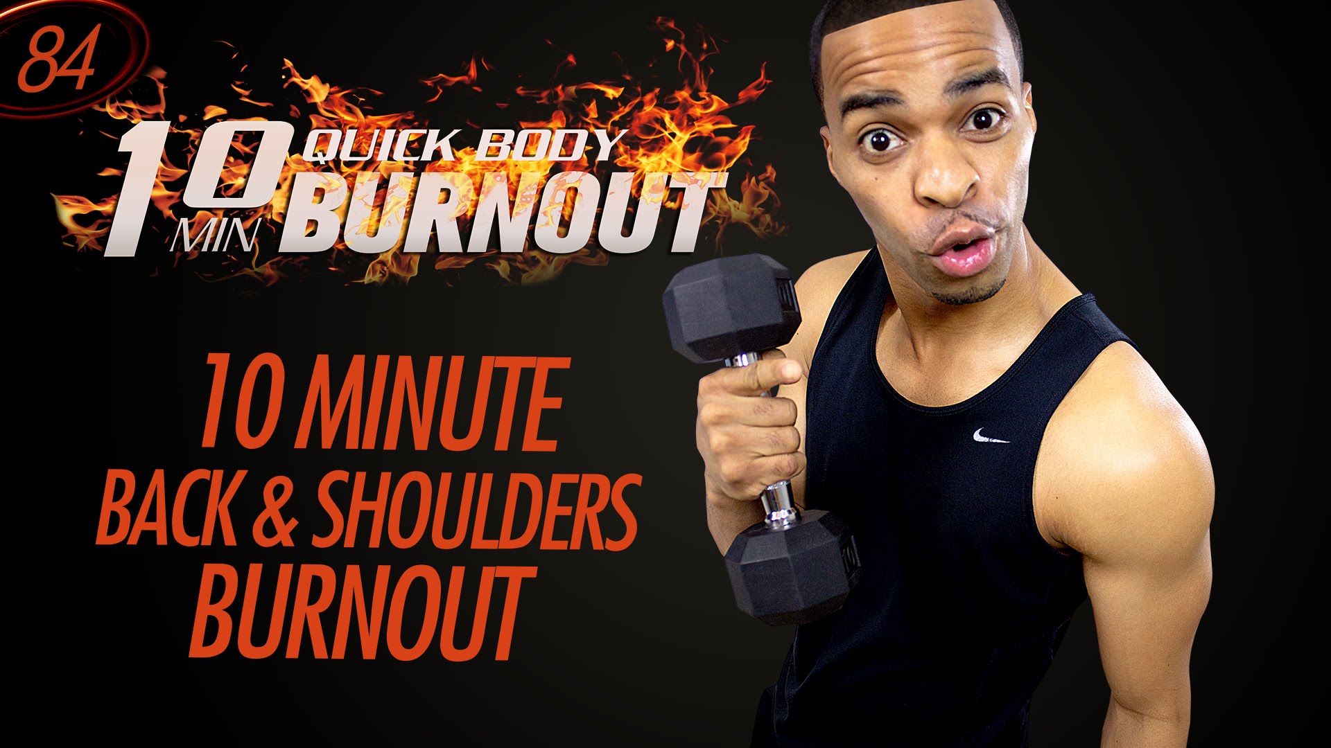 084 - 10 Minute Quick Back and Shoulders Sculpting Home Workout Finisher