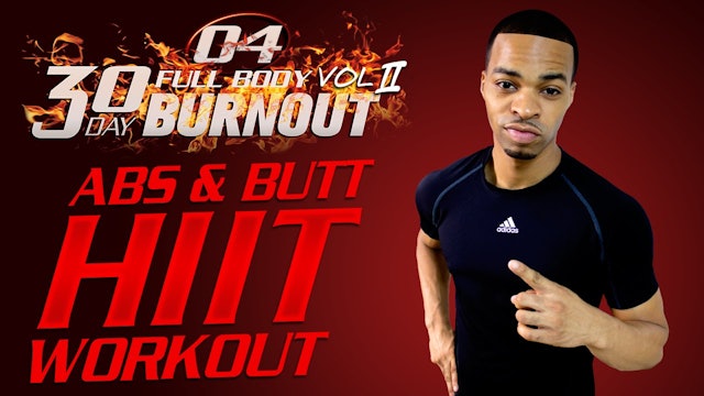 FBB2 #04 - 45 Minute Total Butt & Abs HIIT Workout