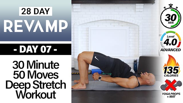 30 Minute 50 Moves Deep Yoga & Stretc...