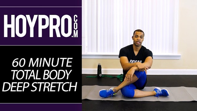 60 Minute Total Body Deep Stretch Recovery Yoga