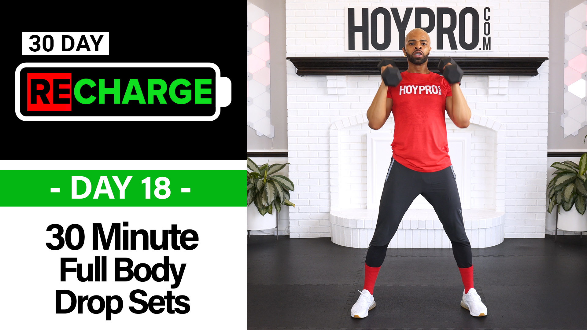 Full body best sale drop set workout