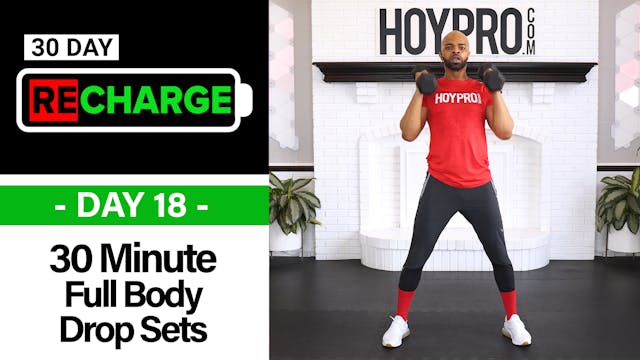 30 Minute Full Body Drop Set Strength...