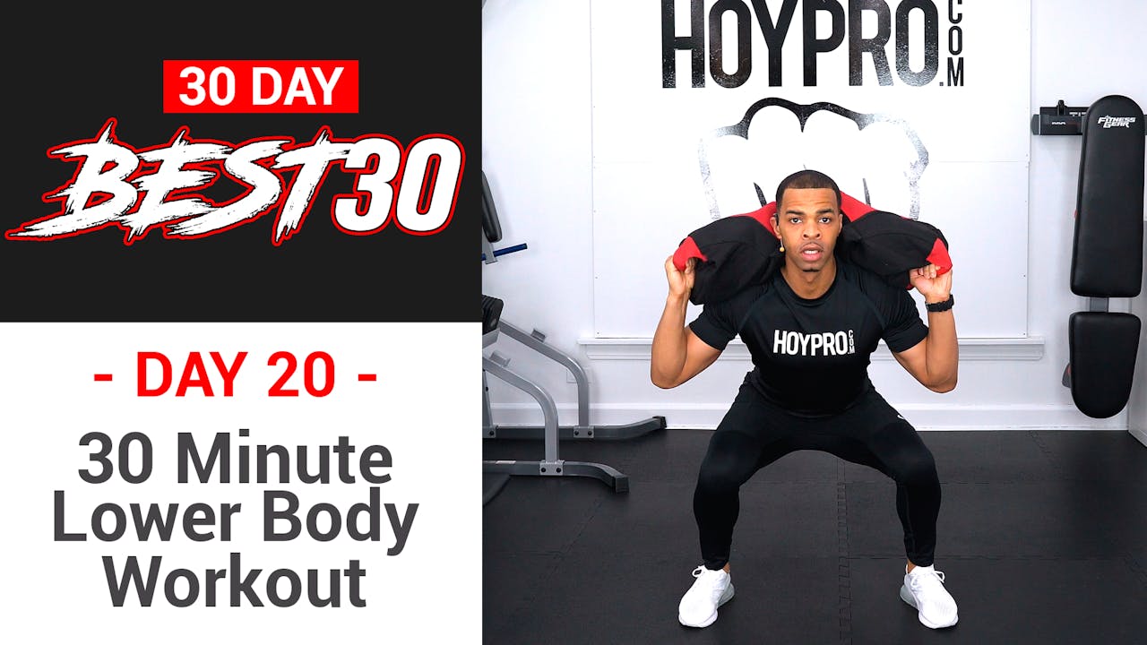 30 Minute Lower Body Strength Workout Best30 20 Best30 30 Day