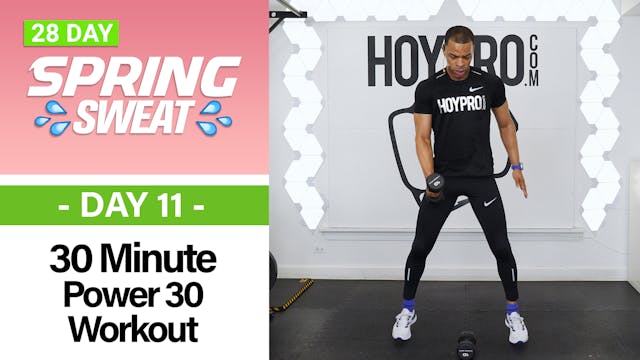30 Minute Spring Sweat #11