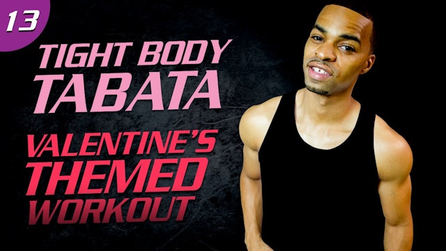 40 Minute Valentine's Day Themed Workout - Tabata 40 #13