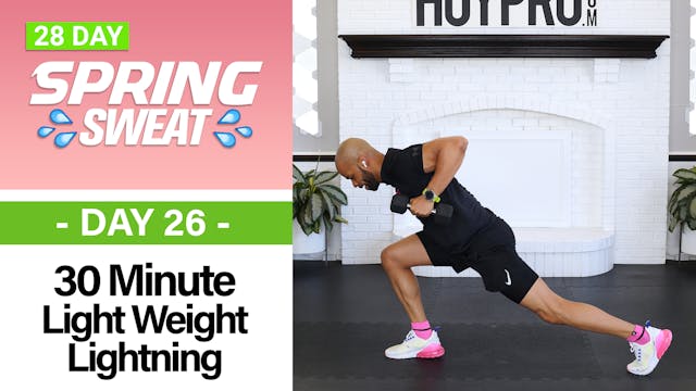 30 Minute Spring Sweat #26