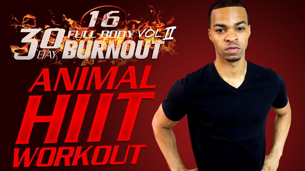 FBB2 #16 - 45 Minute BEAST MODE - Full Body Animal Flow Workout + Abs