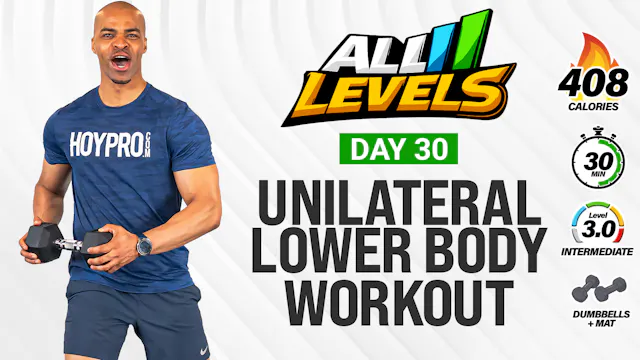 30 Minute Unilateral Lower Body Stren...