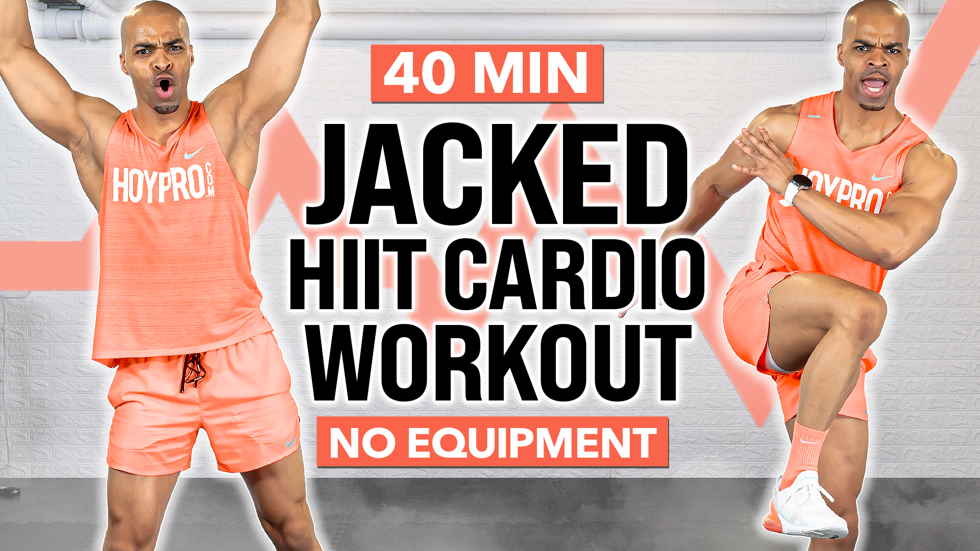 40 Minute "JACKED" Full Body Jumping Jack HIIT (No Equipment)