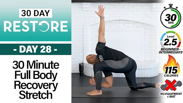 30 Minute Full Body Deep Stretch & Re...