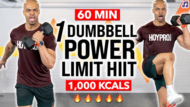 60 Minute One Dumbbell Power LIMIT St...