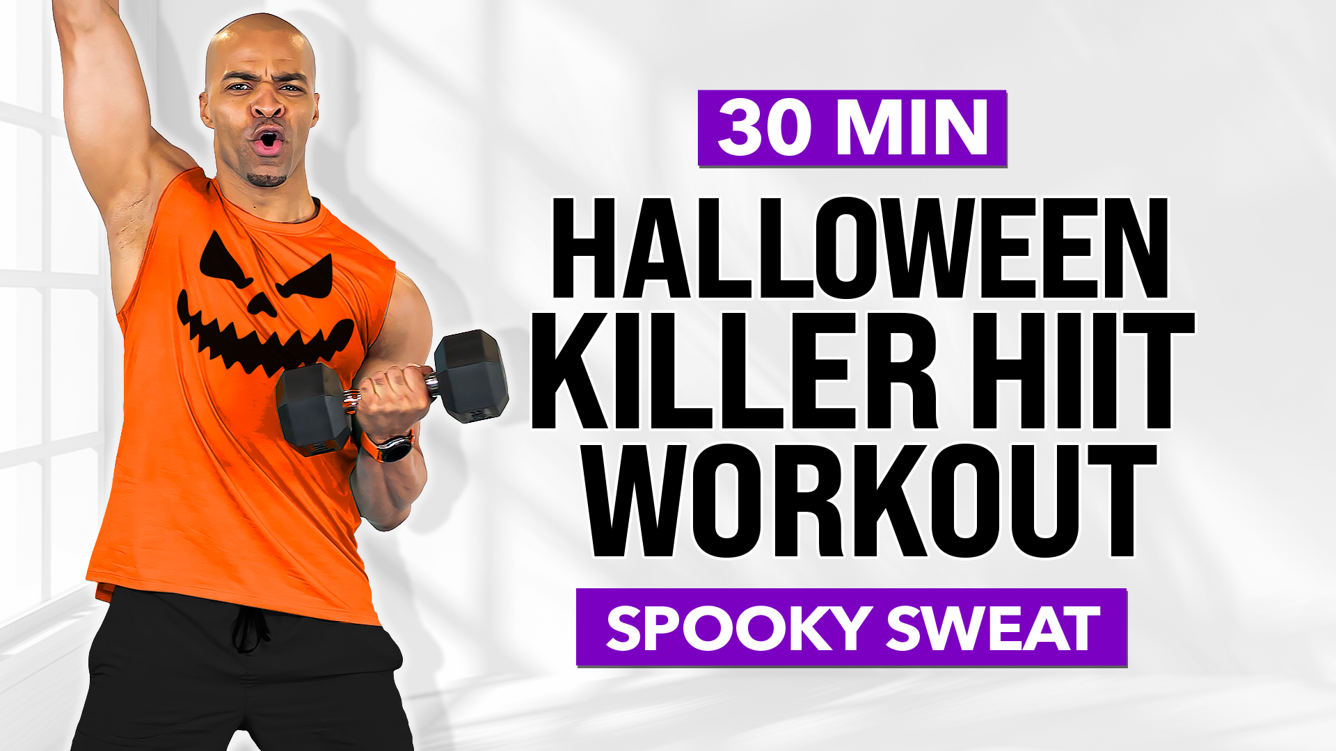 30 Minute KILLER Hybrid Halloween Themed HIIT Workout