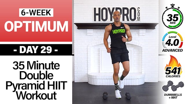 35 Minute Double Pyramid Workout - OP...