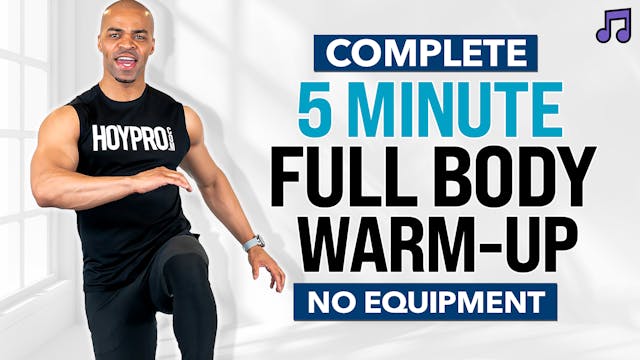 5 Minute Full Body Warm Up #001 (Music)