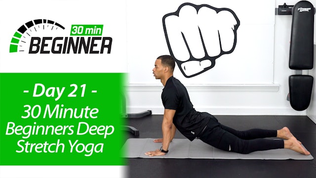 30 Minute Light Deep Stretch & Recovery Yoga - Beginners 30 #21