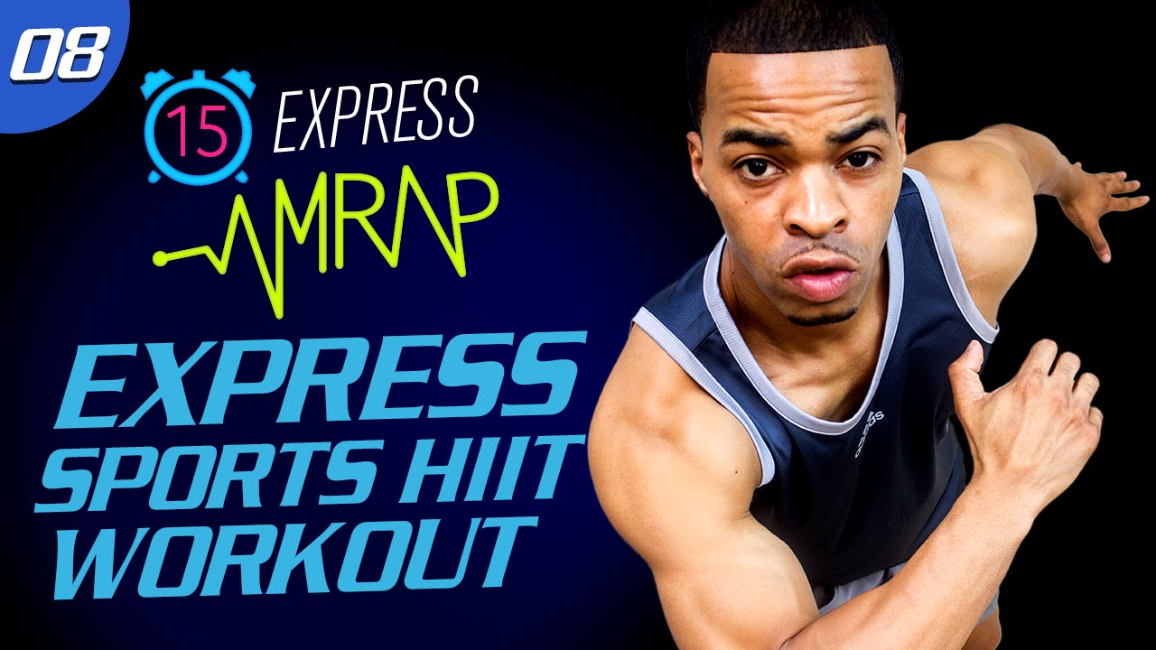 AMRAP #08: 15 Minute Sports Themed HIIT Workout