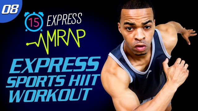 AMRAP #08: 15 Minute Sports Themed HIIT Workout