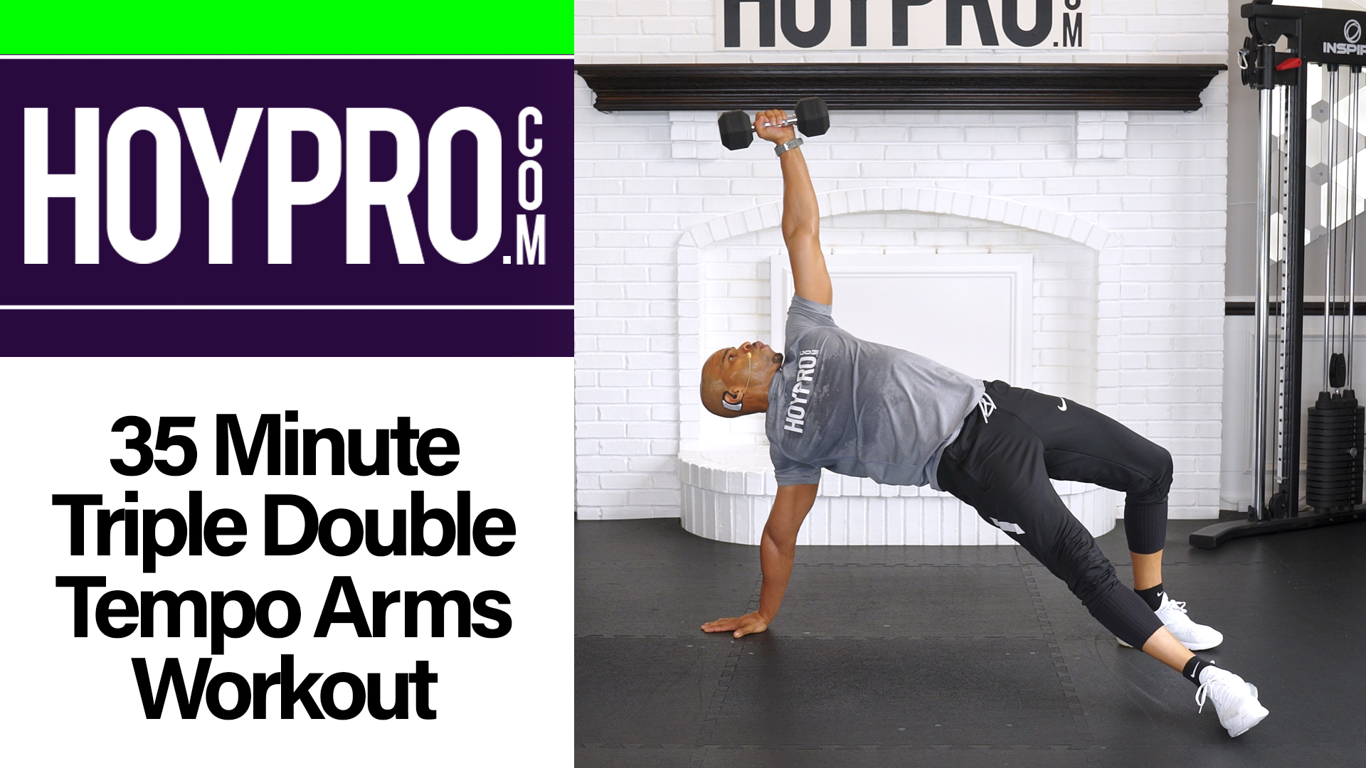 35 Minute HEAVY Triple-Double Tempo Upper Body Workout (With Pull-ups)