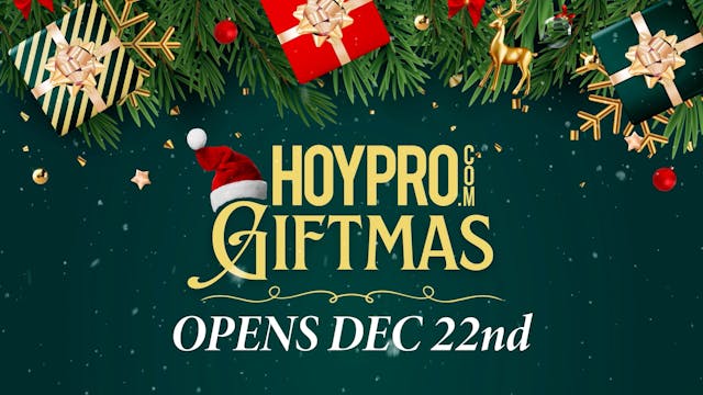 HoyPRO GIFTMAS Day 22 (Music)