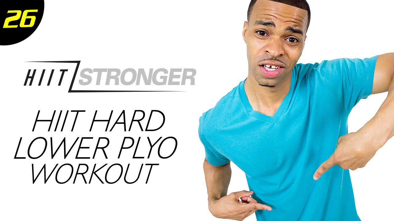 26 - 30 Minute HIIT Plyo Legs Bodyweight Workout