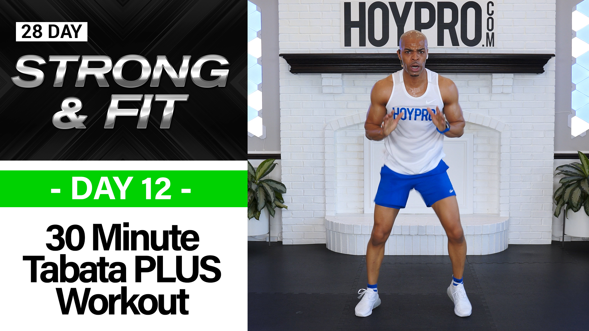 30 Minute Tabata Plus Full Body CRUSHER (No Equipment) - STRONGAF #12