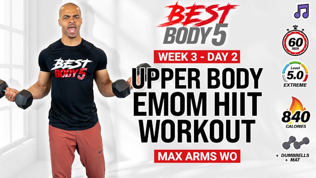 60 Minute Upper Body EMOM Strength Wo...