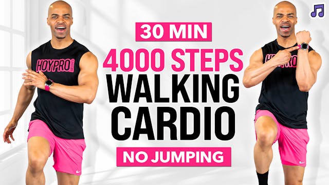 30 Minute Easy Walking Cardio Workout...