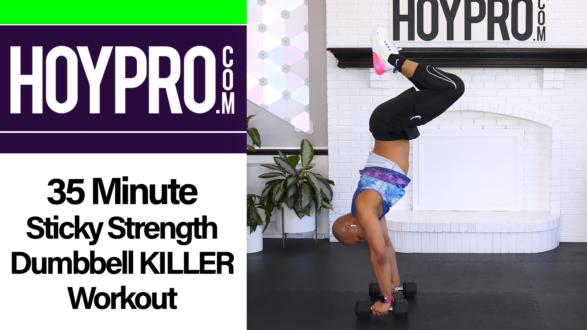 35 Minute Sticky Sets Compound Dumbbells KILLER Workout