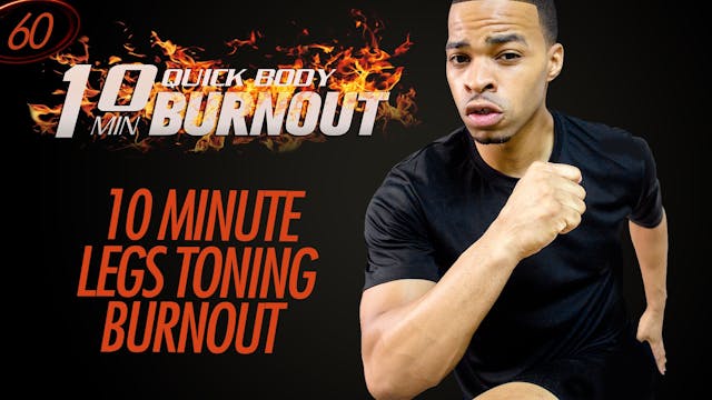 060 - 10 Minute Legs Toning KILLER Lo...