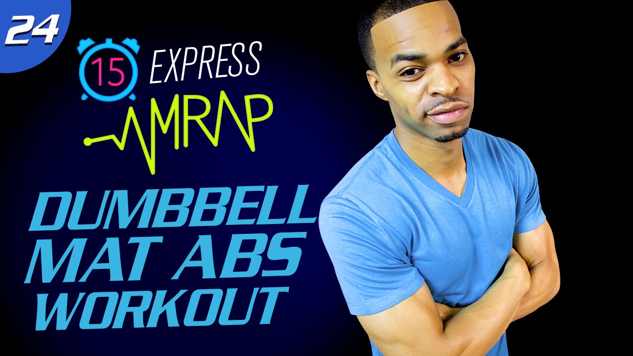 AMRAP #24: 15 Minute Brutal Dumbbell Abs Workout