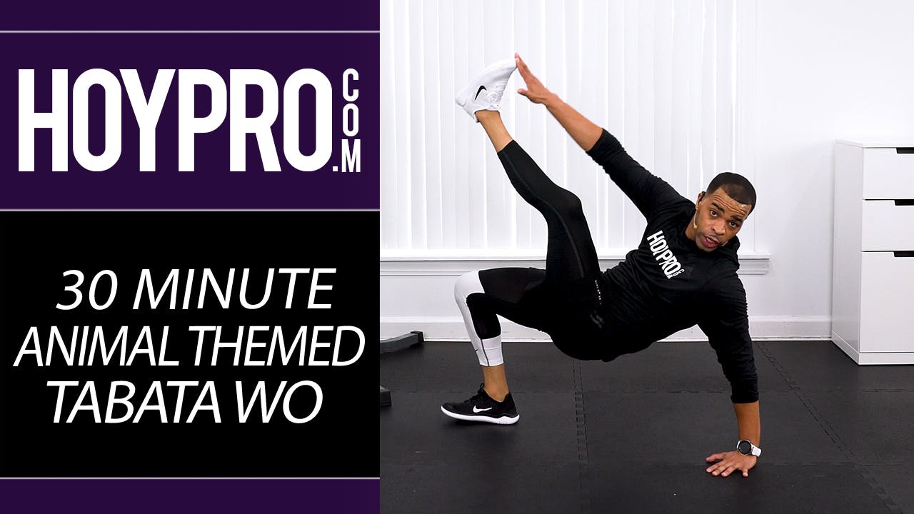 30 Minute BEAST MODE Animal Themed Tabata Workout Total