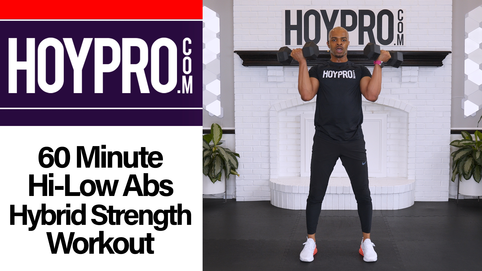 60 Minute Hybrid High Low Abs Strength & HIIT Workout