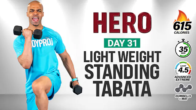 35 Minute Standing Light Weight Tabat...