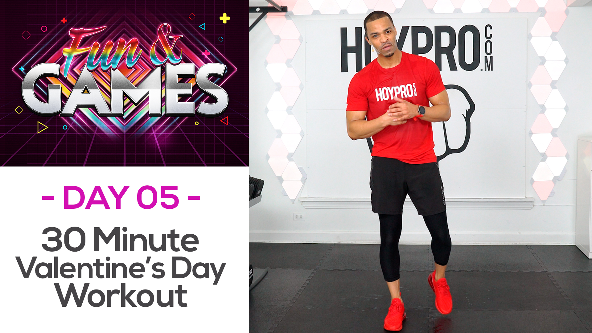 30 Minute Valentine's Day Full Body Workout - Fun & Games #05