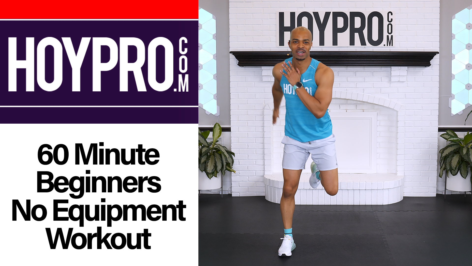 60 Minute Beginners Full Body No Equipment Workout
