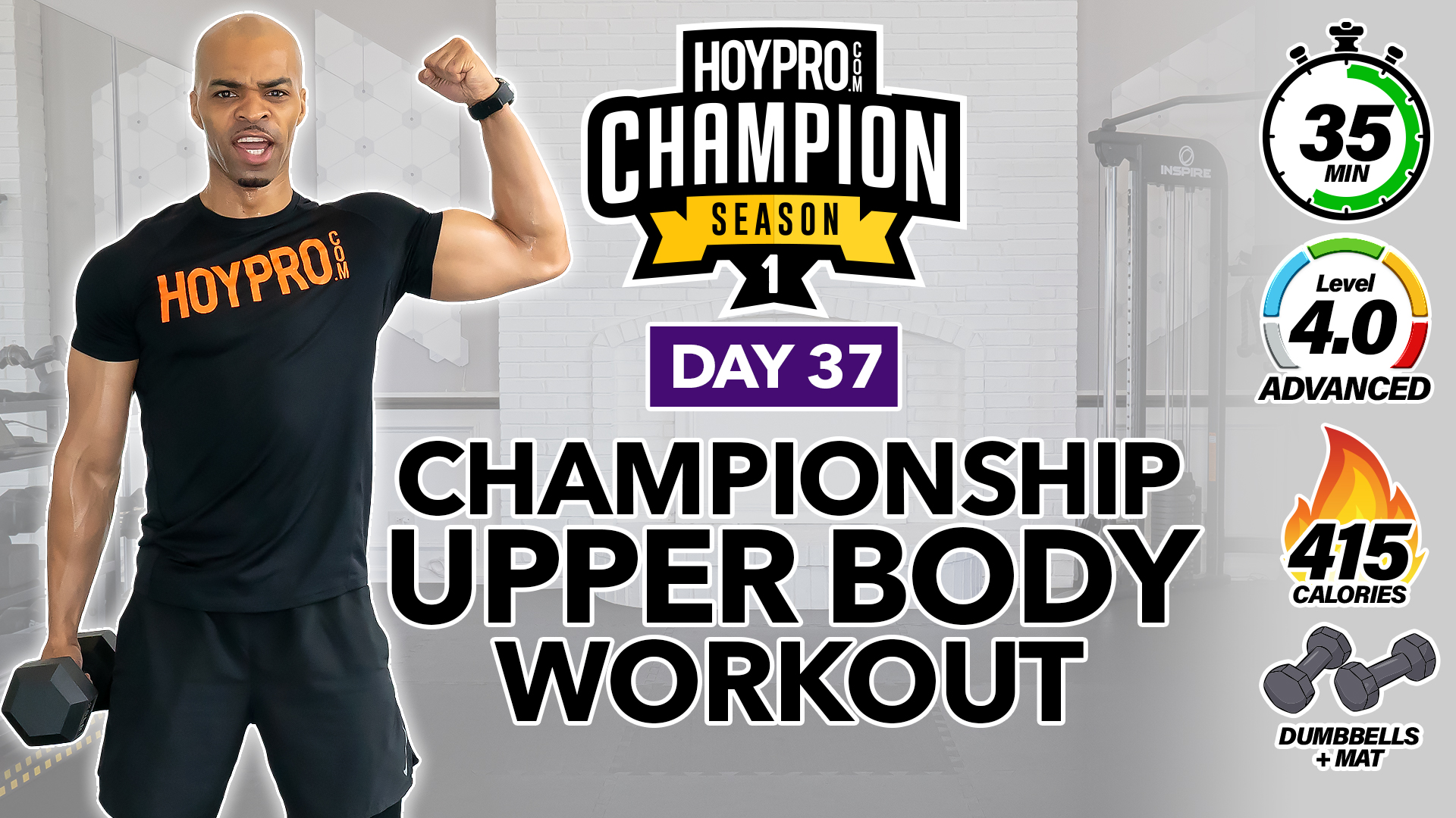 35 Minute Championship Upper Body Workout - CHAMPION S1 #37