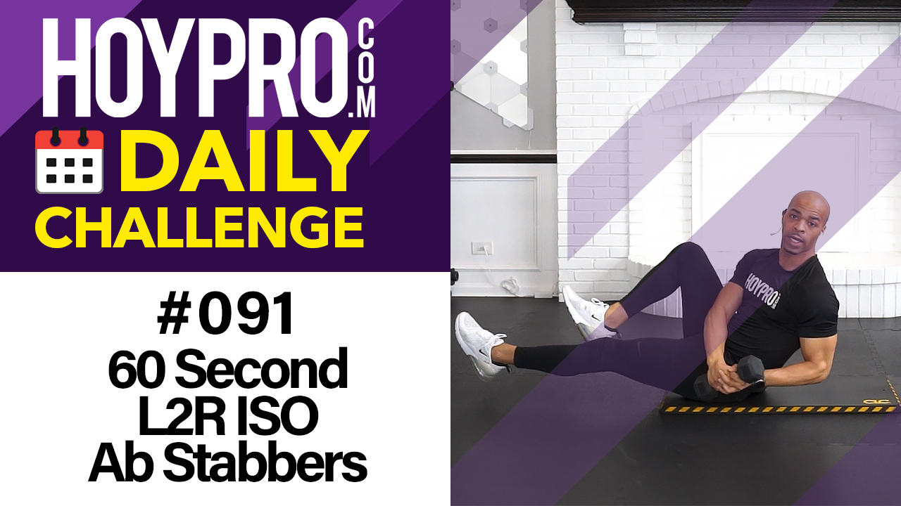 60 Second L2R ISO Ab Stabbers - Daily Challenge #091