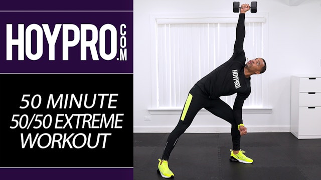 50 Minute 50/50 EXTREME Full Body Stacked Workout