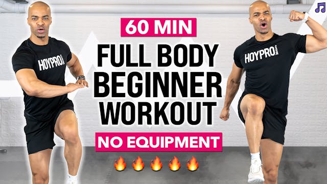 60 Minute Full Body HIIT Workout for ...