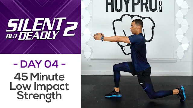 45 Minute Full Body Low Impact Strength Workout - SBD2 #04