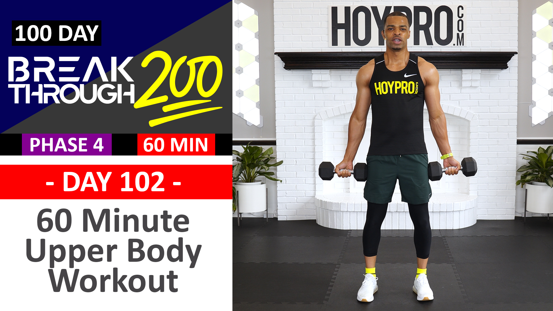 #102 - 60 Minute Advanced Upper Workout - Breakthrough200