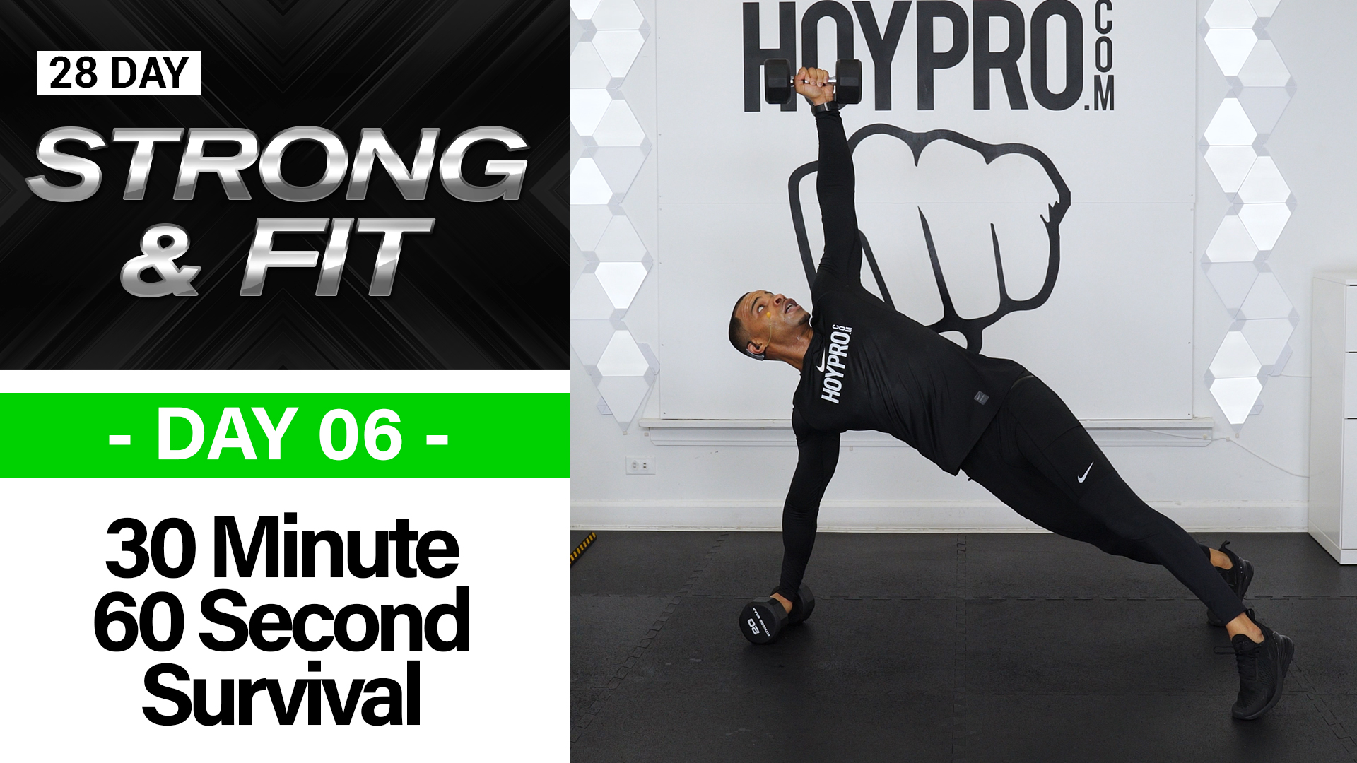 30 Minute 60 Second Strength Sweat Survival - STRONGAF #06