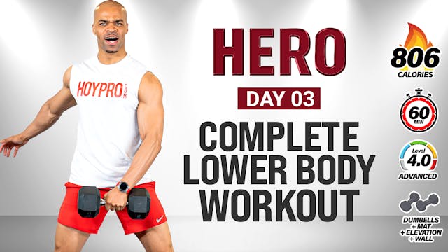 60 Minute Complete Lower Body ABAB St...