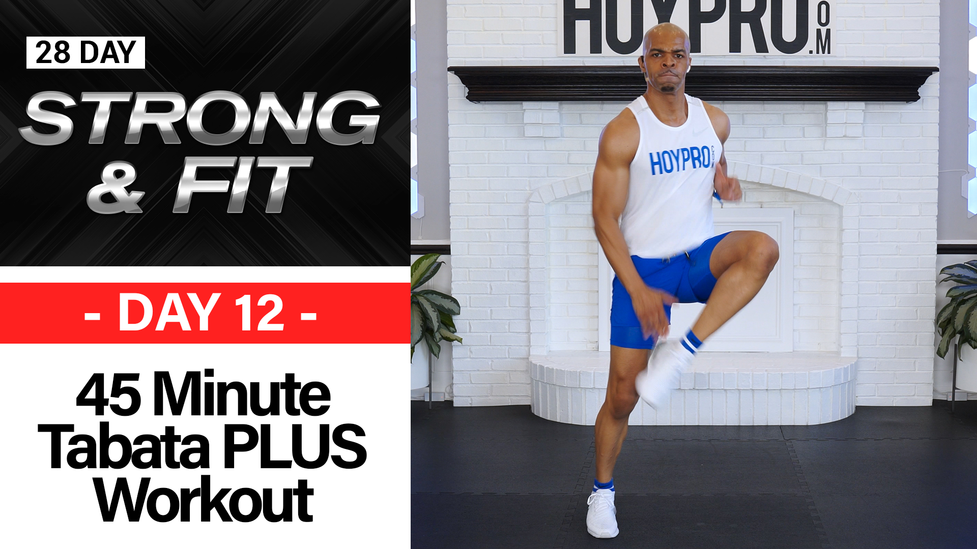 45 Minute Tabata Plus Full Body CRUSHER (No Equipment) - STRONGAF #12