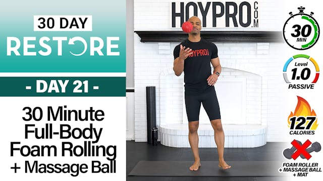 30 Minute Foam Rolling Routine with M...
